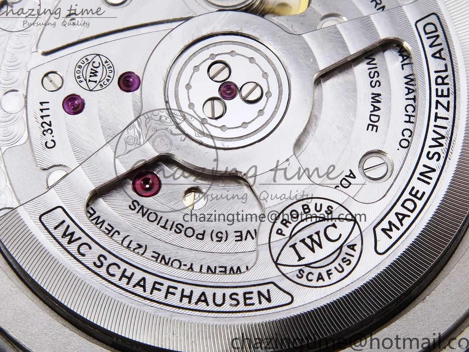 MIROTIME 0331 Pilot Mark XX IW328201 ZF 1:1 Best Edition Black Dial on Black Leather Strap A Affordable 7028